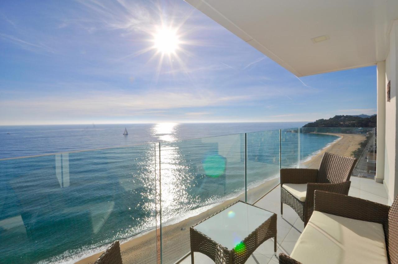 Ferienwohnung Vista Panoramica Lloret de Mar Exterior foto